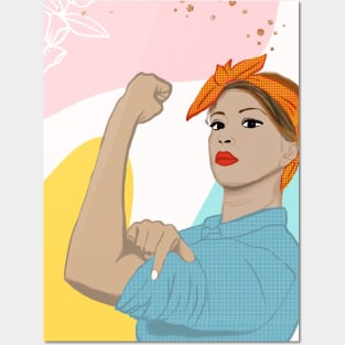 Super Woman T-shirt Posters and Art